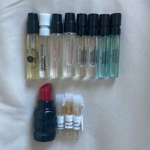 Lot of 12 designer and niche perfume samples 0.7ml-5ml